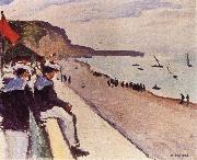 Marquet, Albert The Beach at Fecaump oil painting